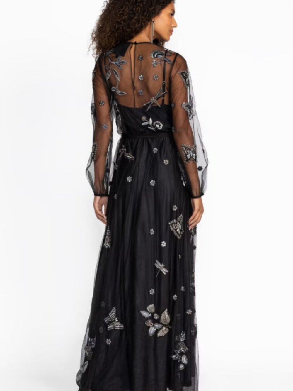 SPELLBOUND BLACK DRESS - Picture 4 of 5
